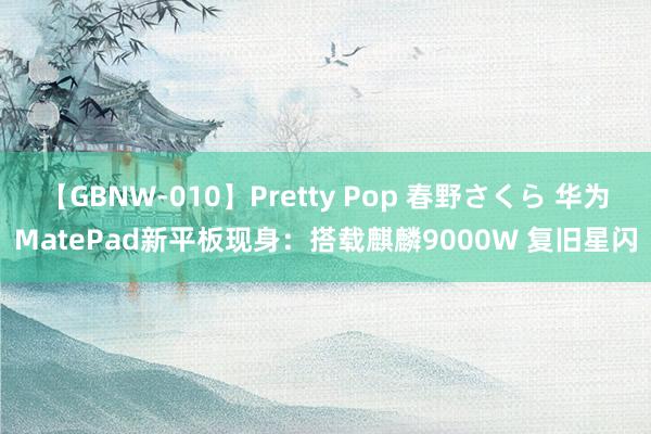 【GBNW-010】Pretty Pop 春野さくら 华为MatePad新平板现身：搭载麒麟9000W 复旧星闪