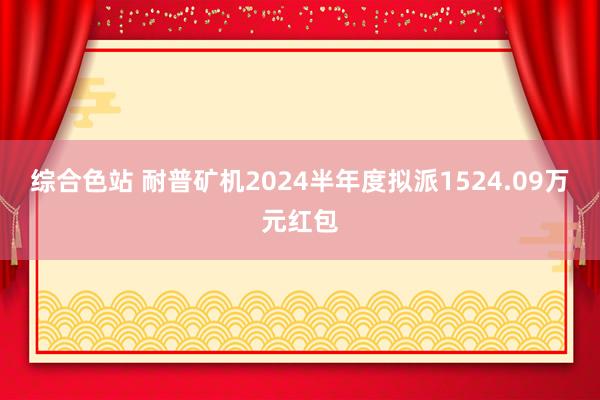 综合色站 耐普矿机2024半年度拟派1524.09万元红包