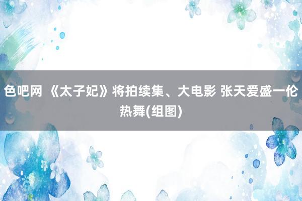 色吧网 《太子妃》将拍续集、大电影 张天爱盛一伦热舞(组图)