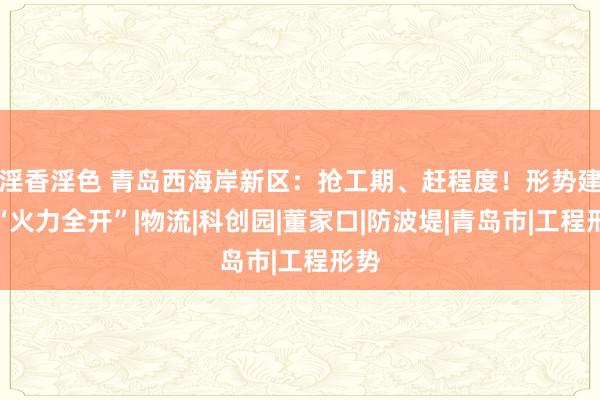 淫香淫色 青岛西海岸新区：抢工期、赶程度！形势建树“火力全开”|物流|科创园|董家口|防波堤|青岛市|工程形势